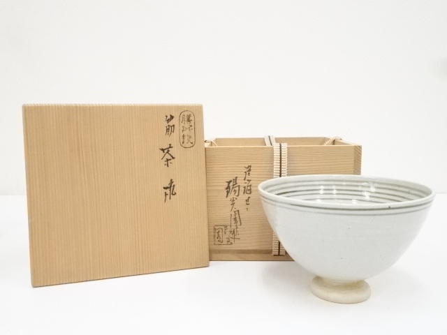 JAPANESE TEA CEREMONY / TEA BOWL CHAWAN BY SHINJO IWASAKI 